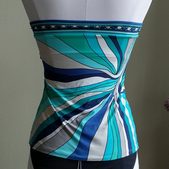 Michael Kors Tankini Top Only - Picture 3 of 4